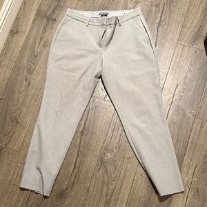 Express Columnist Gray Ankle Dress Pants Women’s 12R Slim Work Career